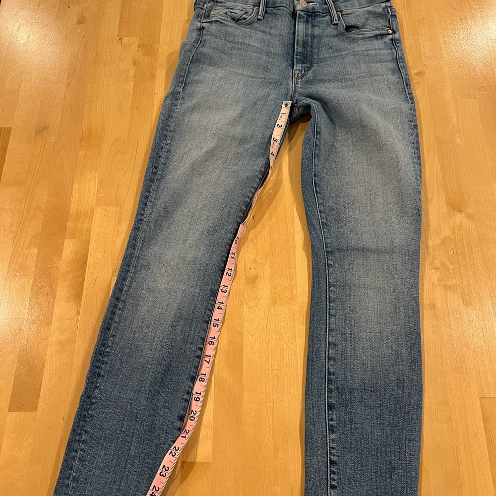 MOTHER Women's Straight Leg Jeans - Blue